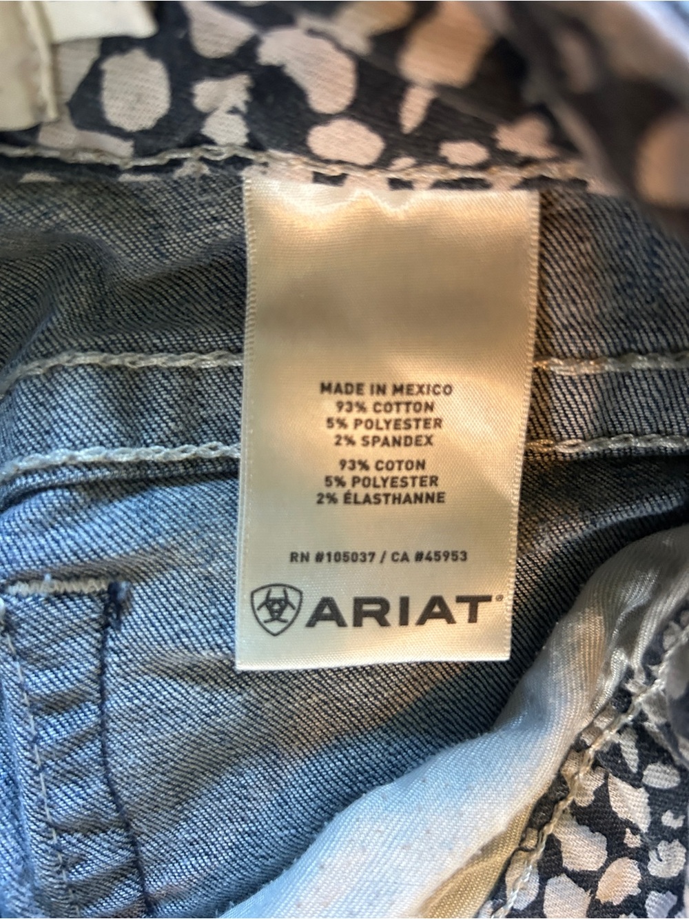 Ariat Medium Blue Bootcut Jeans - Picture 3 of 5